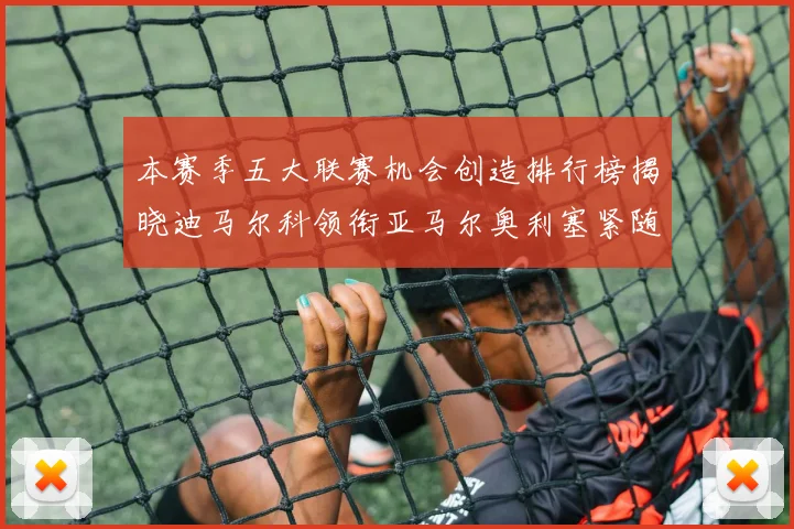 本赛季五大联赛机会创造排行榜揭晓迪马尔科领衔亚马尔奥利塞紧随其后