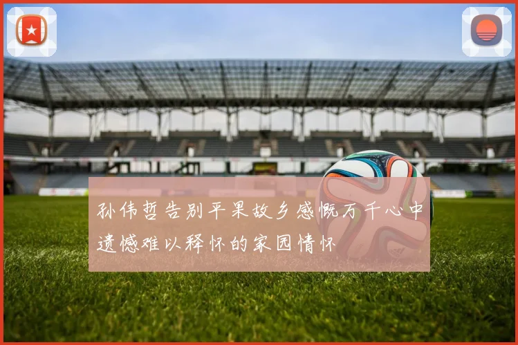 孙伟哲告别平果故乡感慨万千心中遗憾难以释怀的家园情怀