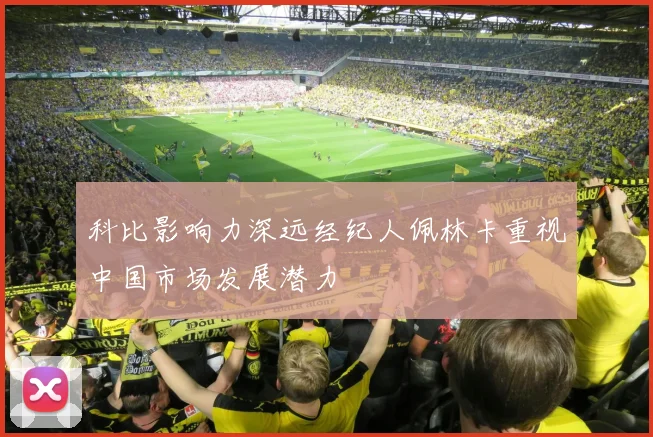 科比影响力深远经纪人佩林卡重视中国市场发展潜力